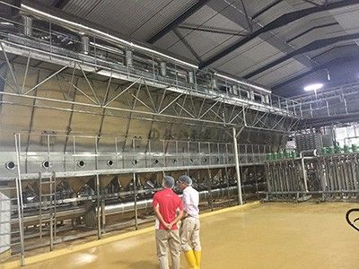 最新氯化鈣噴霧造粒流化床機，通過山東壽光某化工公司驗收
